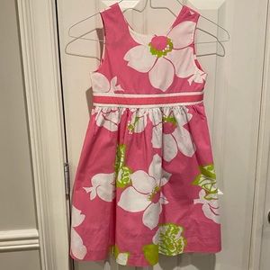 Lilly Pulitzer Girls Flower Sundress Size 7
